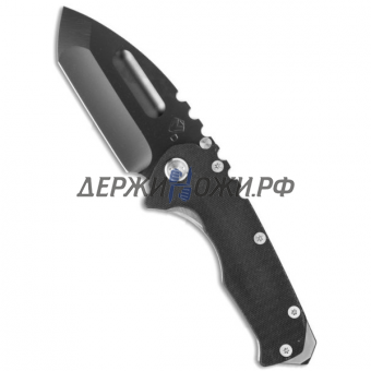 Нож Praetorian G Tanto Black D2 Blade Black G-10 Tumbled Titanium Handle Medford складной MF/Praetorian G T PVD-G10Bk